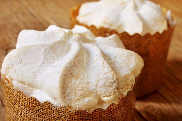 merengues, spanish baked meringue Stock photo © nito