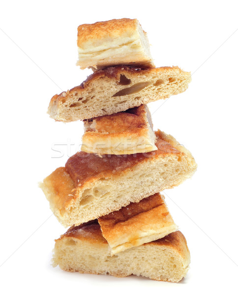 coca amb sucre, typical catalan cake Stock photo © nito