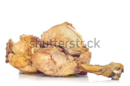 roasted chicken leg Stock photo © nito