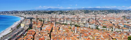 panoramic view of Nice, France Stock photo © nito
