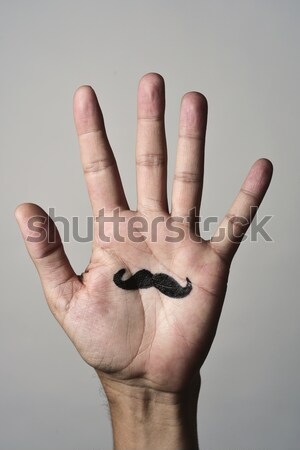 transgender symbol in the palm of the hand Stock photo © nito