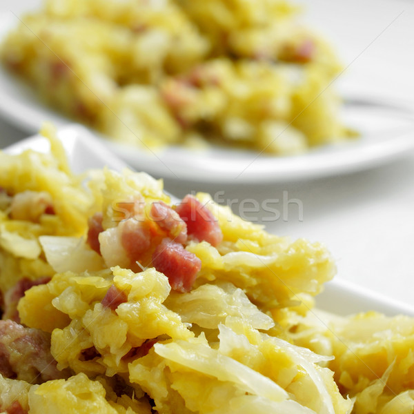 Chou lard plaque maison cuisine [[stock_photo]] © nito