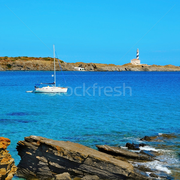 Balise Espagne vue bâtiment nature [[stock_photo]] © nito