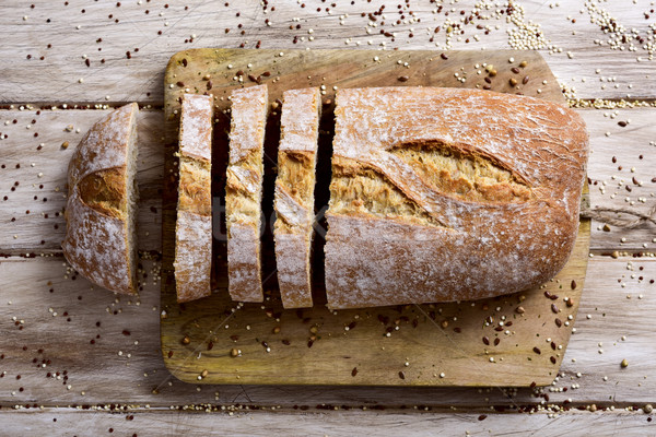 artisan spelt bread Stock photo © nito