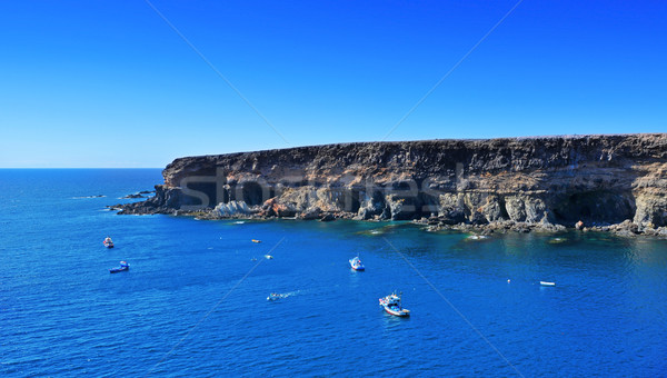 商業照片: 加那利群島 · 西班牙 · 海灘 ·海· 海洋 · 藍色