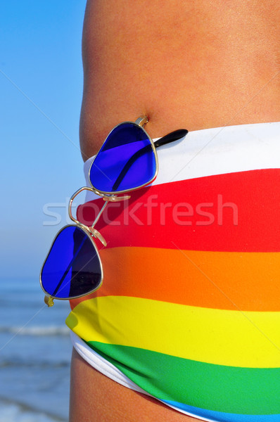 gay beach Stock photo © nito
