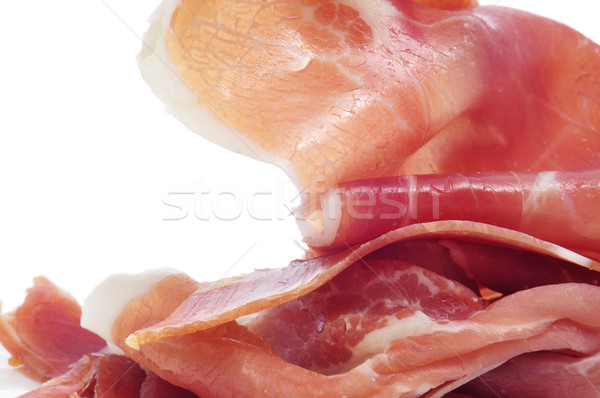 Stok fotoğraf: Serrano · jambon · İspanyolca · gıda