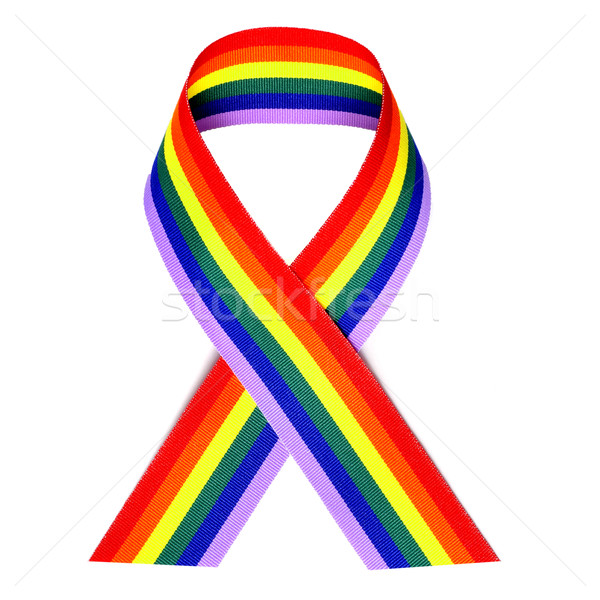 rainbow ribbon Stock photo © nito