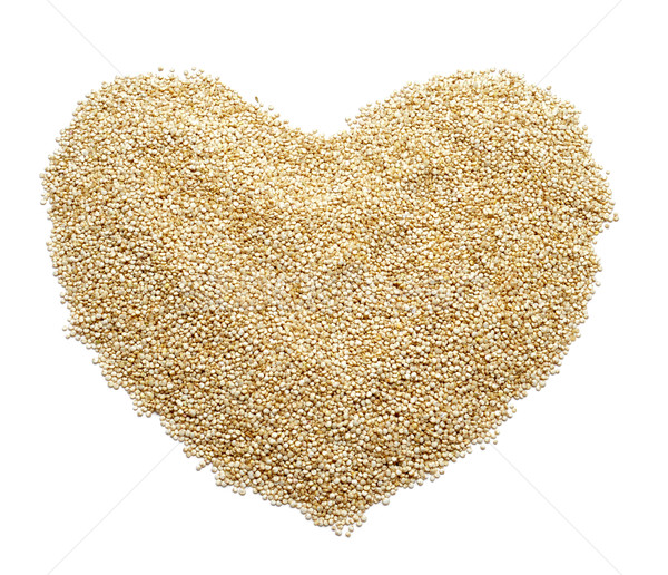 quinoa seeds forming a heart Stock photo © nito