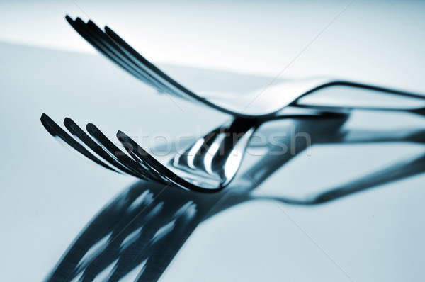 Keuken tools dienst eten eten Stockfoto © nito