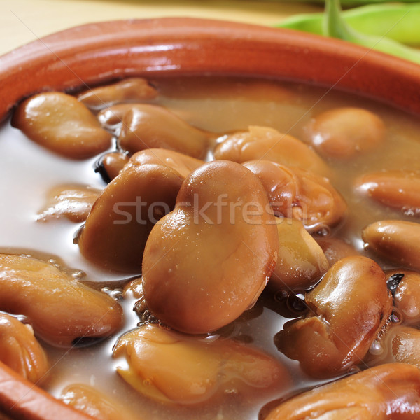 broad bean stew Stock photo © nito