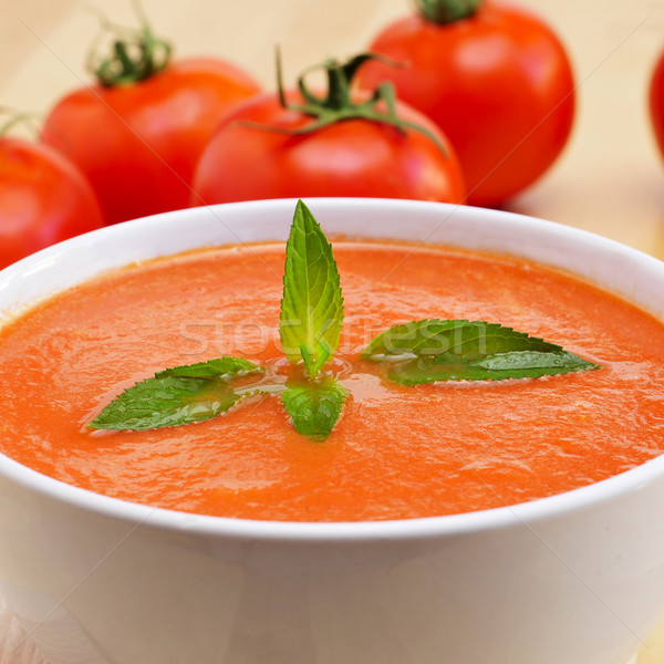spanish gazpacho Stock photo © nito