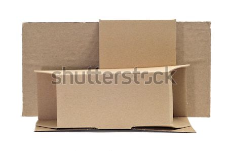 cardboard boxes and corrugated cardboard Stock photo © nito