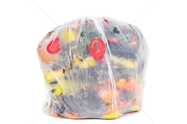 biodegradable waste in a biodegradable bag Stock photo © nito