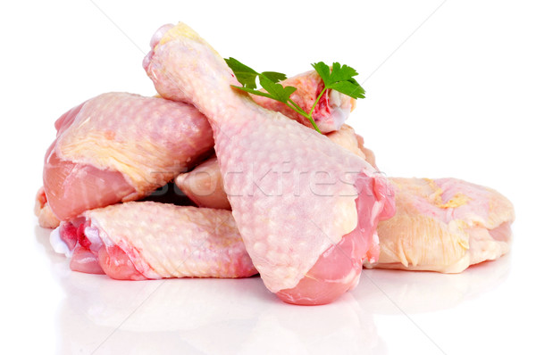 Stock photo: raw chicken meat