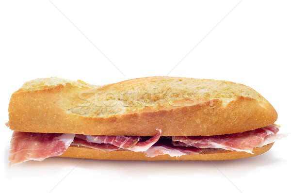 spanish serrano ham sandwich Stock photo © nito