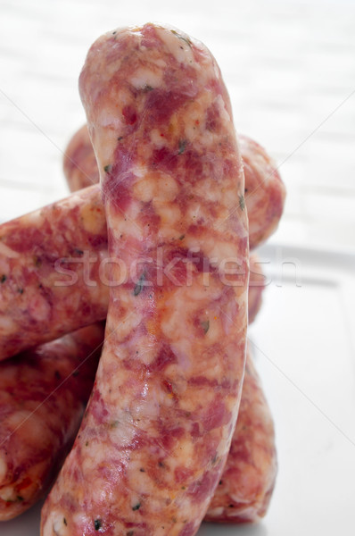 chorizos criollos, typical latin american sausages Stock photo © nito