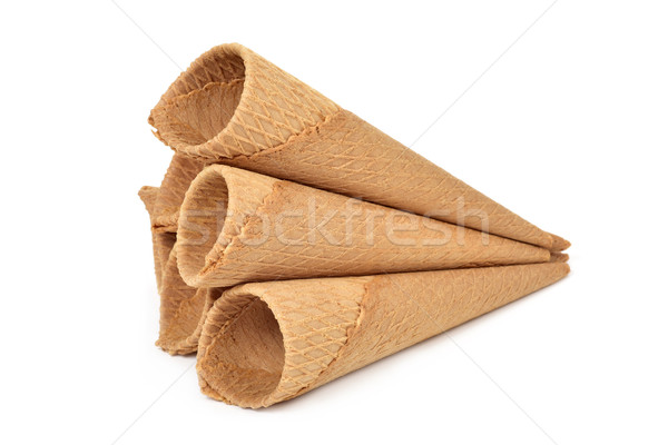 waffle cones for ice cream Stock photo © nito