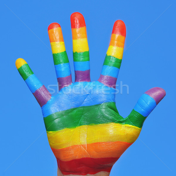 gay hand Stock photo © nito