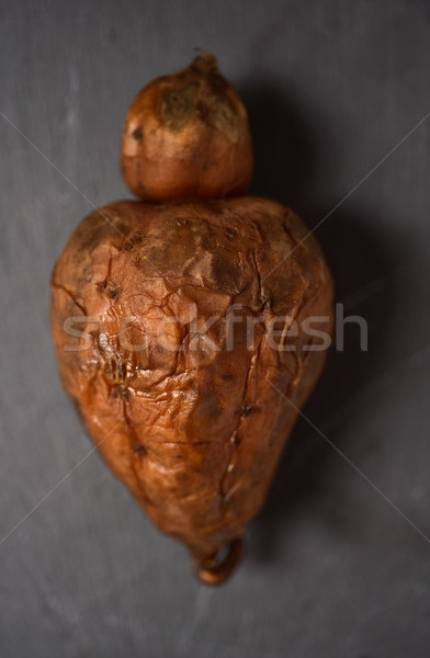 Сток-фото: сладкий · картофель · выстрел · смешные · форма · деревенский
