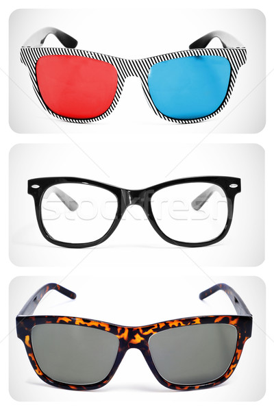 eyeglasses collage Stock photo © nito