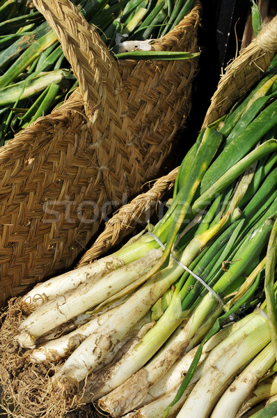 Stok fotoğraf: Tatlı · soğan · tipik · İspanya · gıda