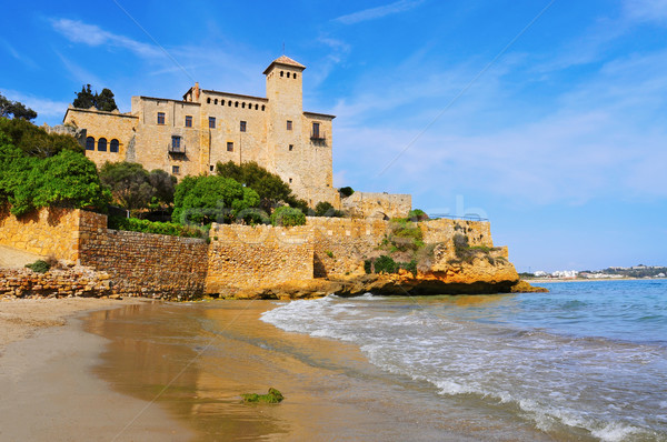 Tamarit Castle in Tarragona, Spain Stock photo © nito