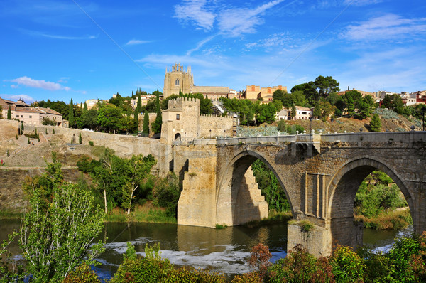 Tagus river passing through Toledo, Spain Stock photo © nito
