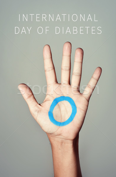 text international day of diabetes Stock photo © nito