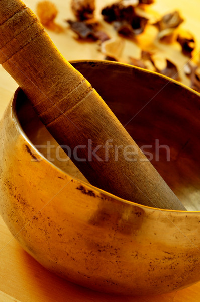 tibetan singing bowl Stock photo © nito