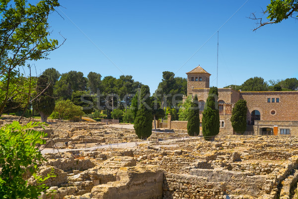 ancient greek archaeological remains of Empuries, in La Escala,  Stock photo © nito