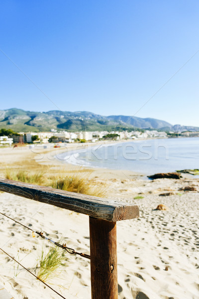 Playa del Cargador beach in Alcossebre, Spain Stock photo © nito