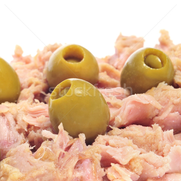 tuna and olives Stock photo © nito