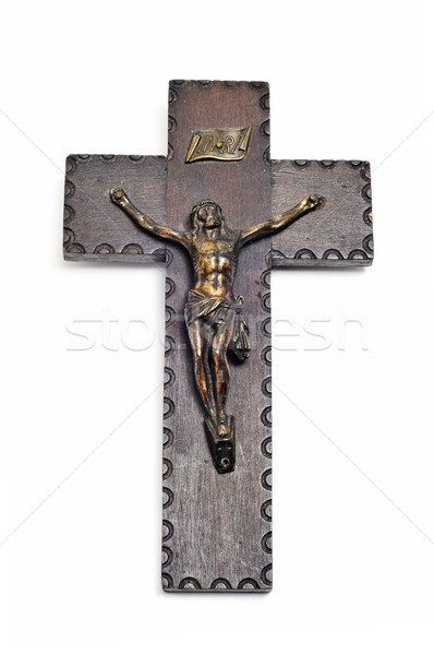 Jesus Christ in the holy cross Stock photo © nito