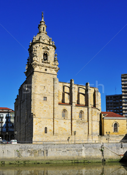 San Anton Church in Bilbao, Spain Stock photo © nito