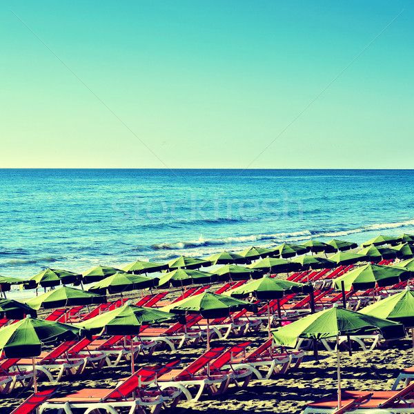 Playa del Ingles beach in Maspalomas, Gran Canaria, Spain Stock photo © nito