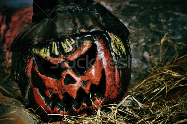 Scary Halloween Hintergrund dunkel tot Stock foto © nito