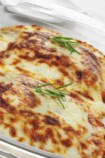 lasagne au gratin Stock photo © nito