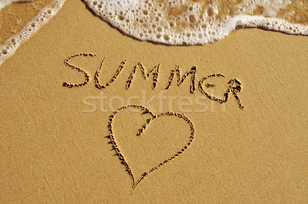 Stock photo: summer love