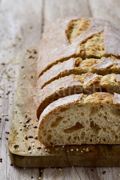 artisan spelt bread Stock photo © nito