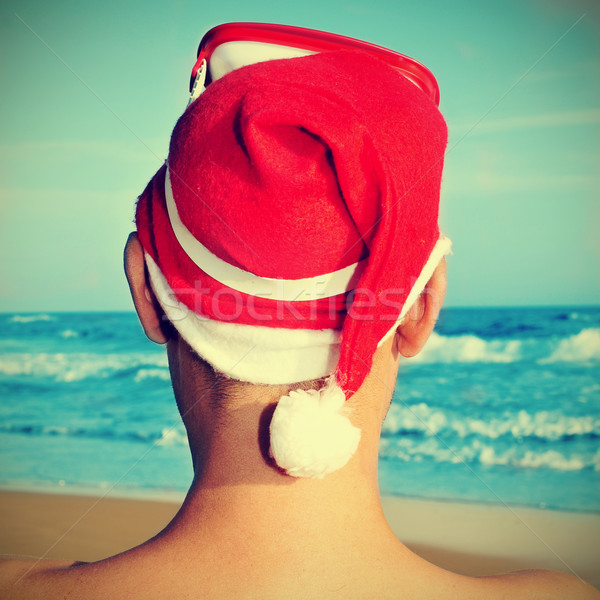 christmas on the beach Stock photo © nito