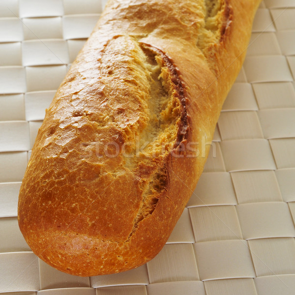 Tabel alimente pâine grâu Imagine de stoc © nito