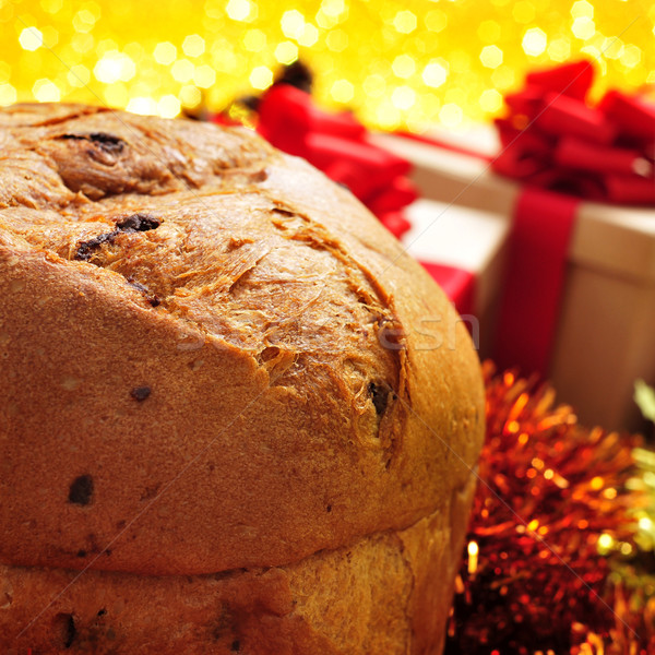 panettone on a christmas table Stock photo © nito