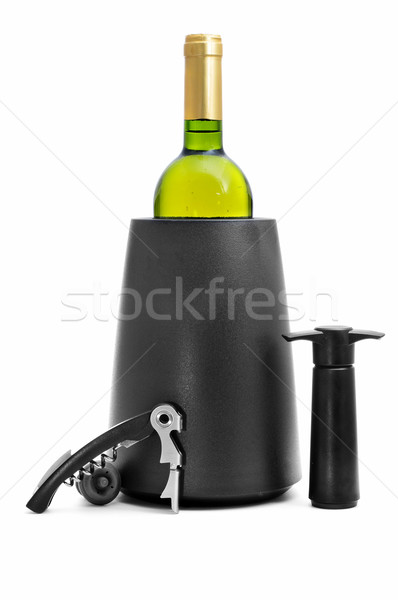 вино службе набор сомелье ножом ковша Сток-фото © nito