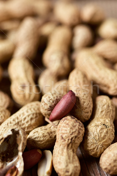 peanuts in its shells Stock photo © nito