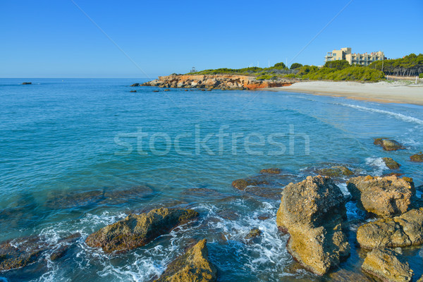 Playa del Moro beach in Alcossebre, Spain Stock photo © nito