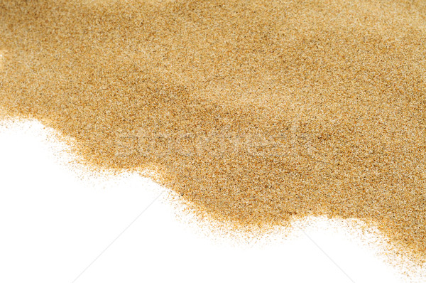 sand on a white background Stock photo © nito