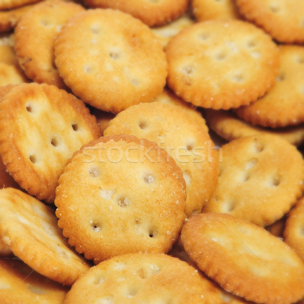 salty round crackers Stock photo © nito