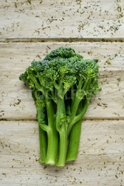 Stock photo: stems of broccolini