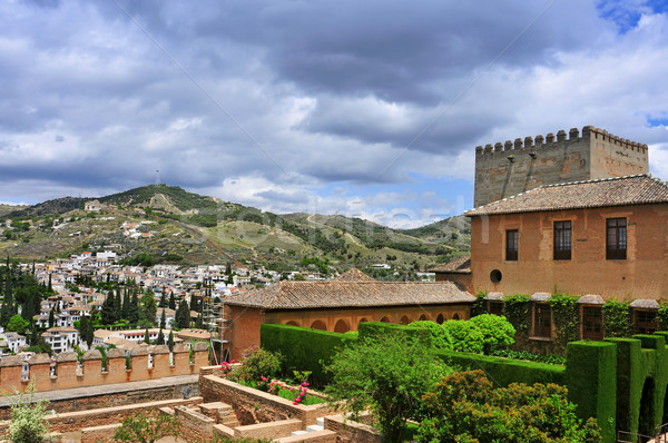 La Alhambra in Granada, Spain Stock photo © nito